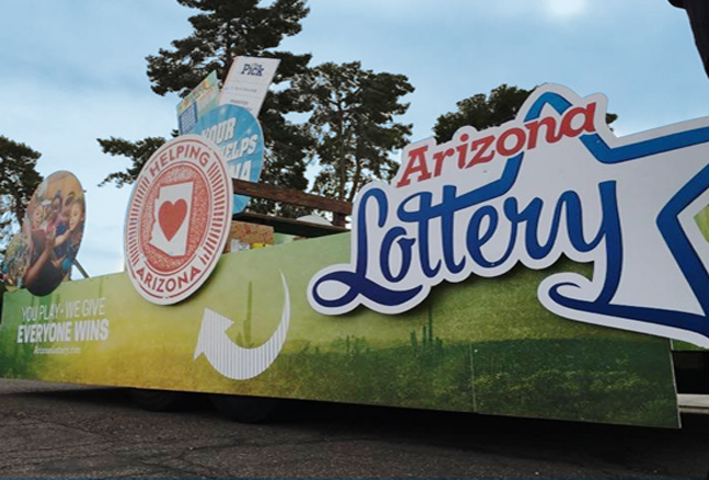 PARADE FLOAT – ARIZONA LOTTERY