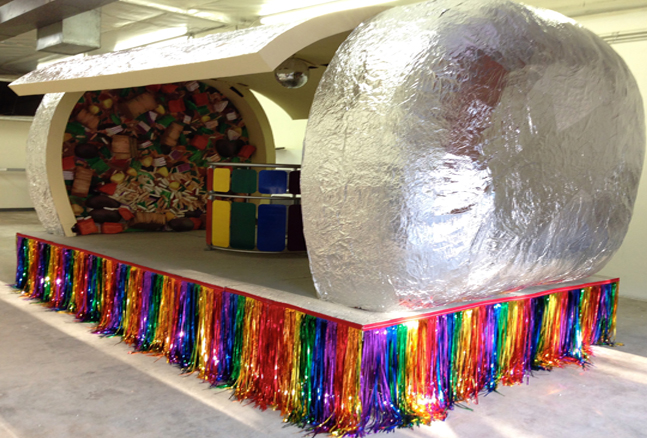 PARADE FLOAT – CHIPOTLE PARTY BURRITO