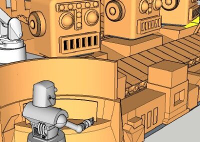 Rockin' Robots refined concept