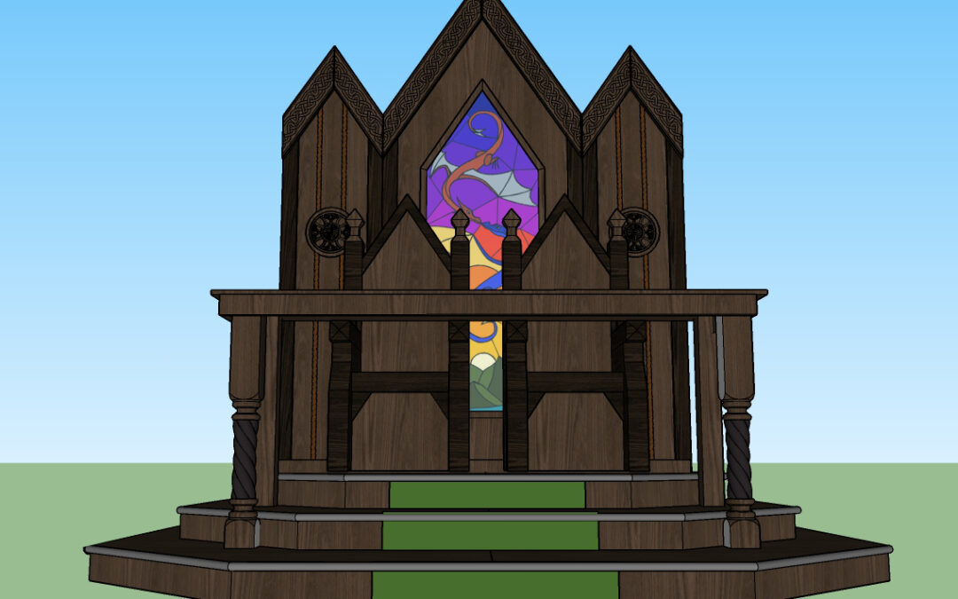 CELTIC DRAGON SET DESIGN